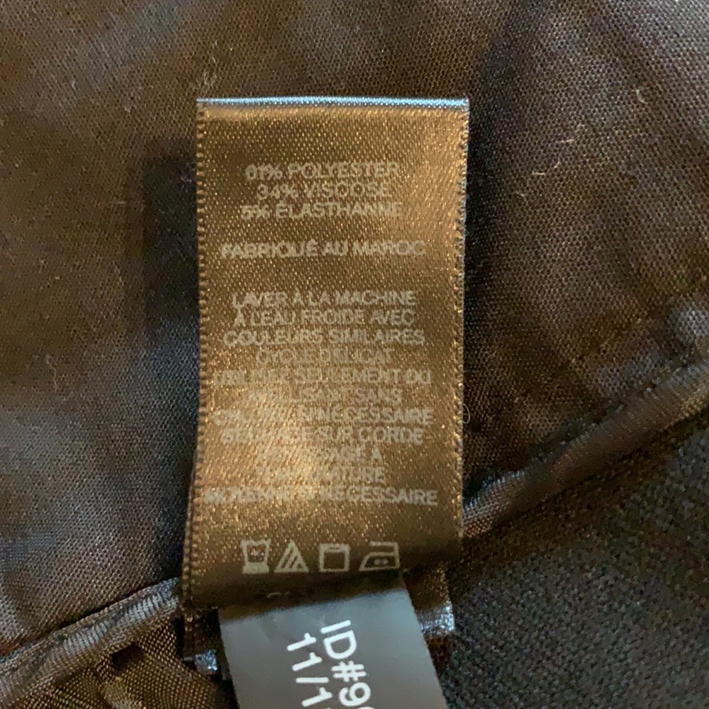 Express Black Editor Pant - Size 0s - image 4